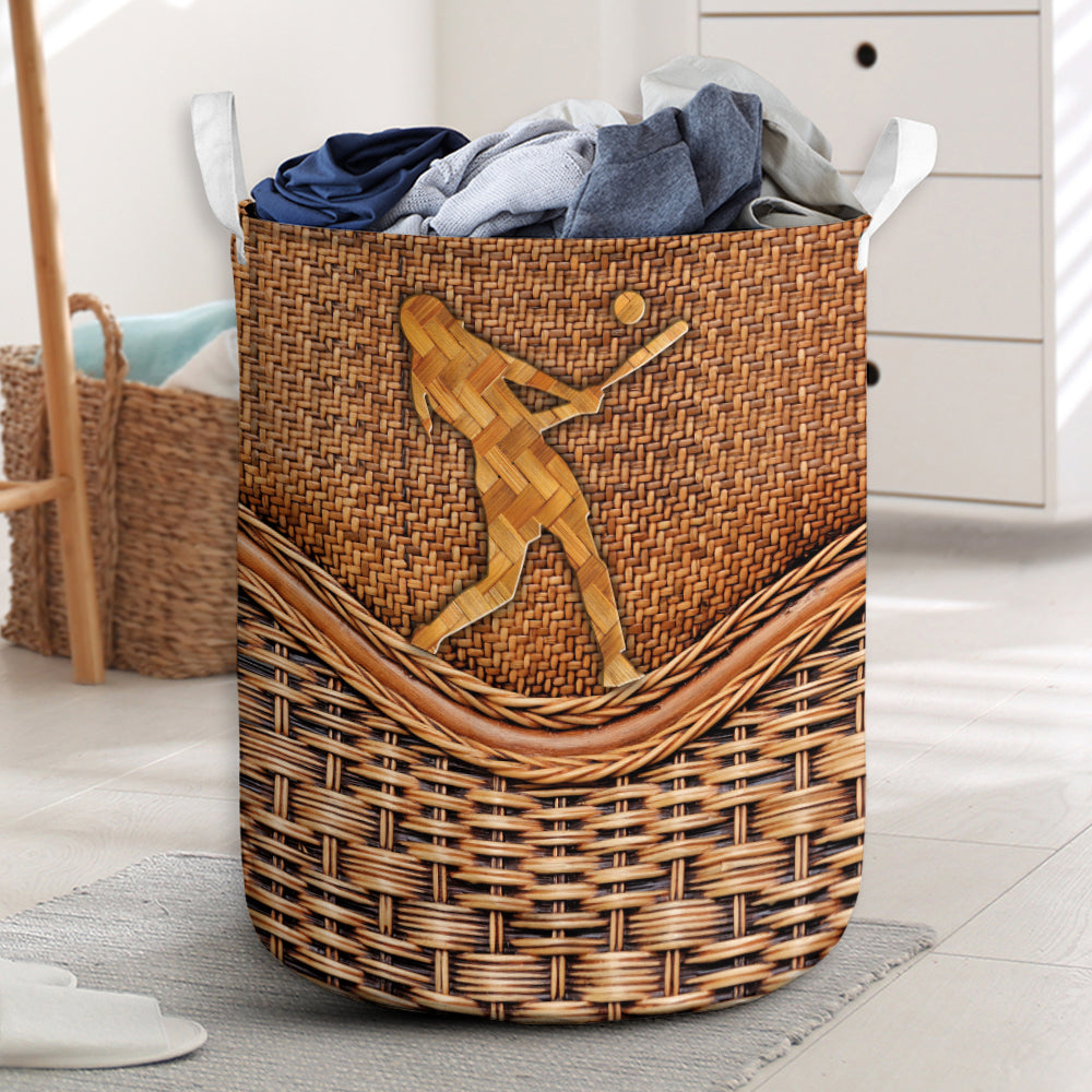 Baseball Funny Free Strong Basic Style – Laundry Basket - Owls Matrix LTD