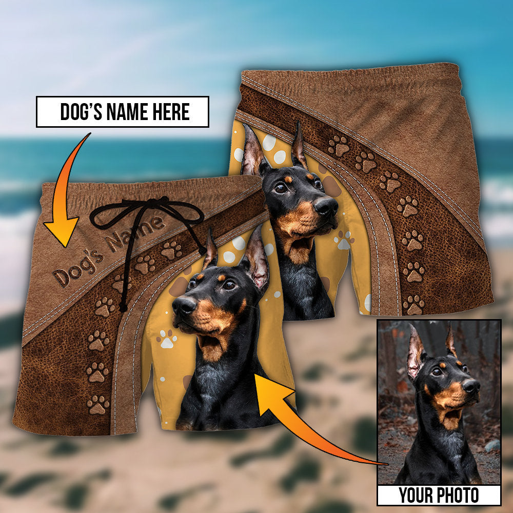 Dog My Sweet Dog Custom Photo - Beach Short - BEAS01LIN180622 - Owls Matrix LTD