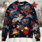 Christmas Santa In Outer Space – Sweater - Ugly Christmas Sweater
