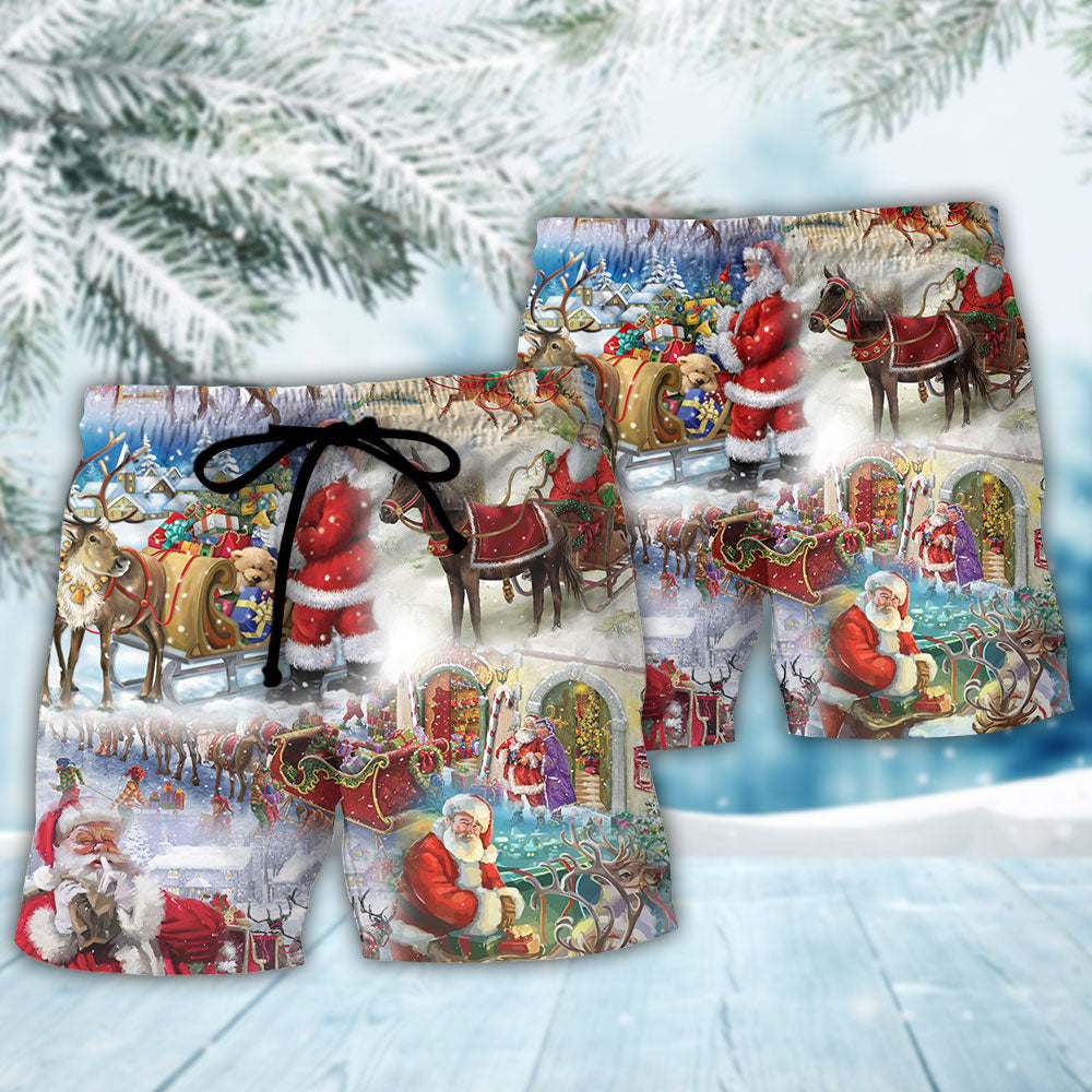 Believe In The Magic Of Christmas – Beach Short
