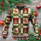 Christmas Santa And Fir Tree - Hoodie