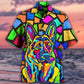 German Shepherd My Cool Dog Artistic Style - Hawaiian Shirt
