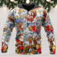 Holly Jolly Merry Christmas - 3D Hoodie