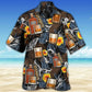 Wine And Bourbon Butterflies Tropical Vibes – Hawaiian Shirt