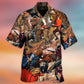 Hunting Bear Cowboy Cool Art – Hawaiian Shirt