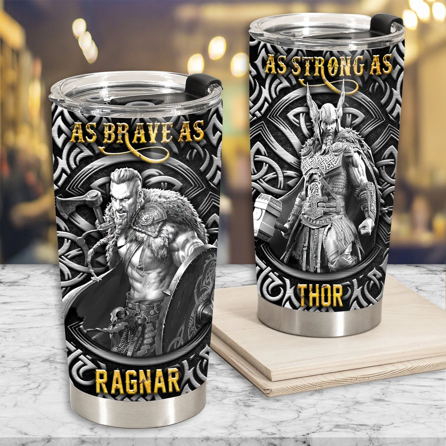 Viking Lover Brave Norse Warrior Norse Thunder 20 Oz Tumbler
