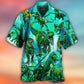 Dinosaur Running Dynamic Cool Art – Hawaiian Shirt