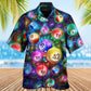 Billiards Funny Neon Colorful Design – Hawaiian Shirt