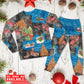 Christmas You Are My Lobster - Pajamas Long Sleeve - Owls Matrix LTD