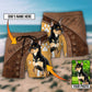 Dog Paw Brown Style Classic Custom Photo Personalized - Beach Short - Owls Matrix LTD