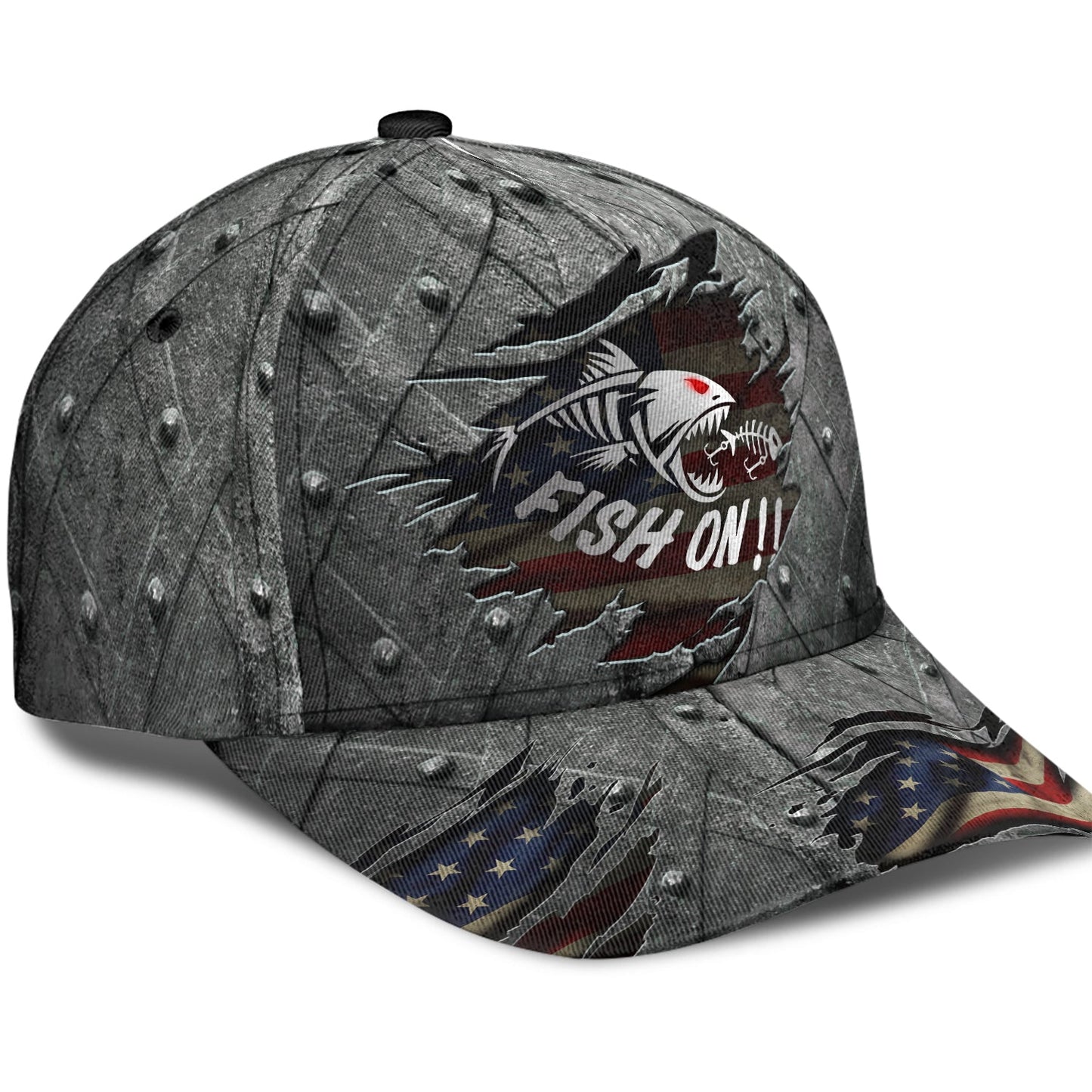 Cracked Fish On American Fishing – Classic Cap