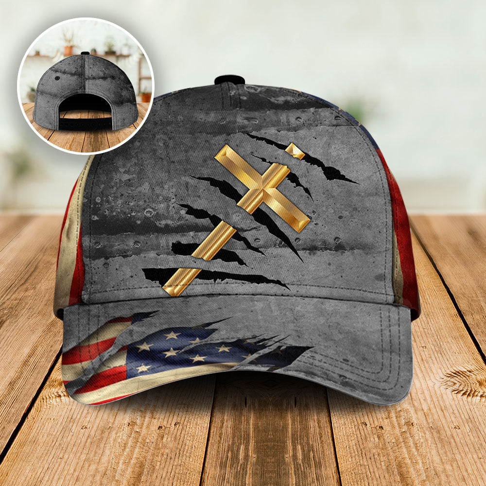 Faith Cross America – Classic Cap
