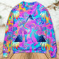 Psychedelic Mushroom Magical Eye Art – Sweater - Ugly Christmas Sweater