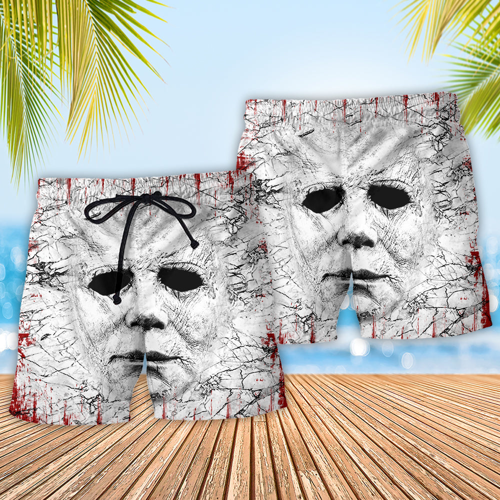 Halloween - Horror No Lives Matter - Beach Short - Owls Matrix LTD