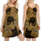 Put Your Paws Up Cat – Women's Summer Sleeveless V-Neck Camisole Dress