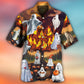 Halloween Boo Burning Spooky – Hawaiian Shirt