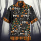 Halloween Skull Tis The Season – Hawaiian Shirt