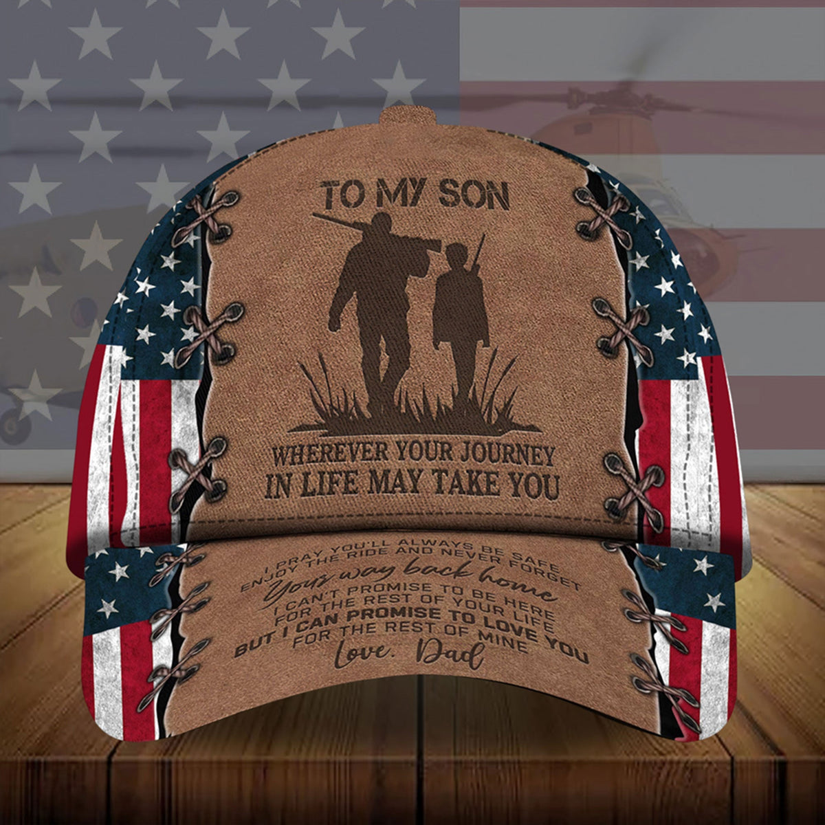 To My Son Hunting Camo 01 – Classic Cap