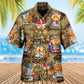 Funny Viking Map Nordic Art – Hawaiian Shirt