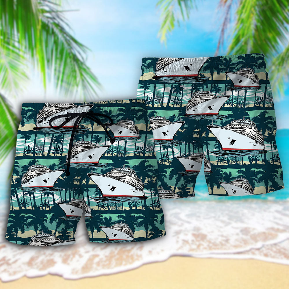 Tropical Cruising Island Life – Beach Short
