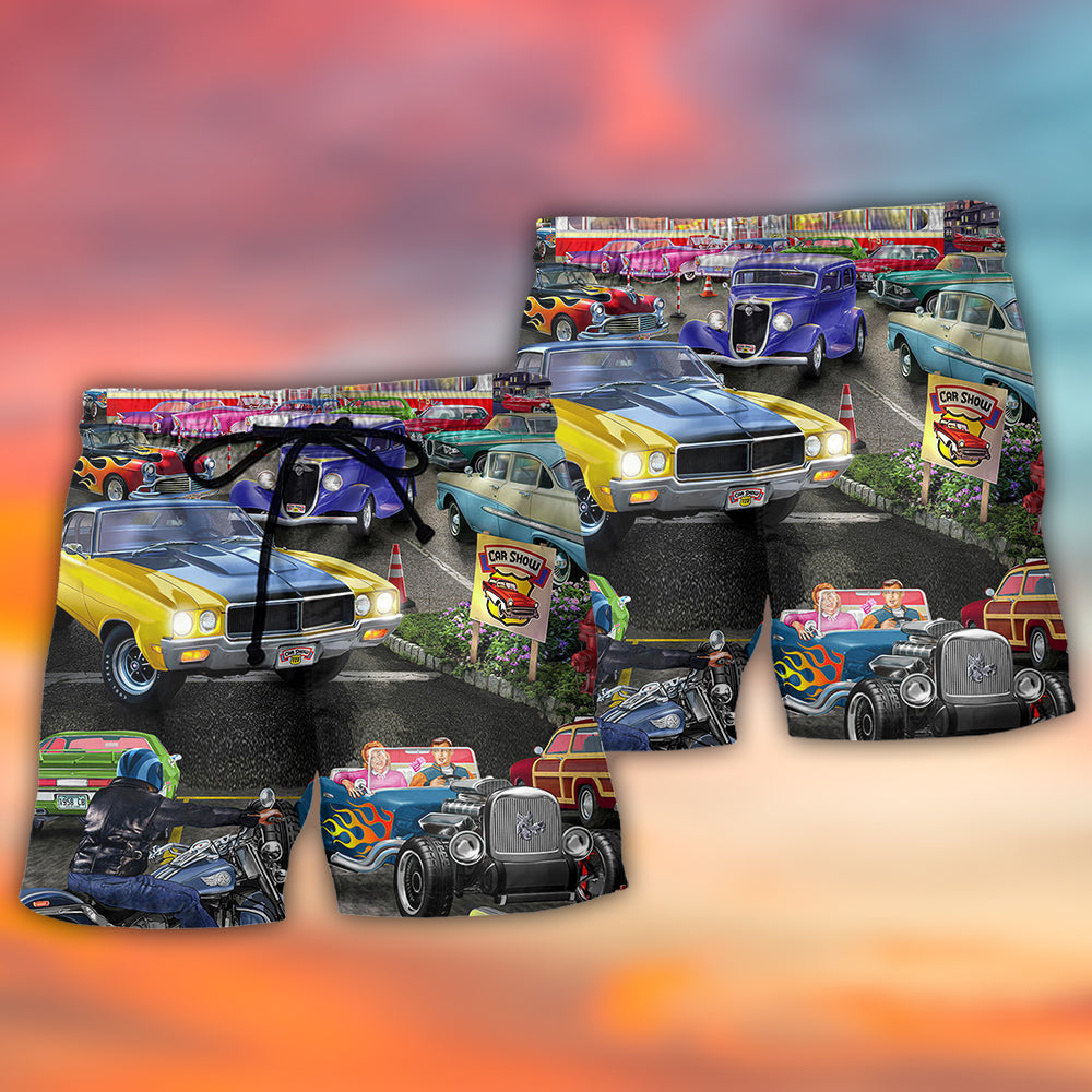 Hot Rod Lover Classic Cool – Beach Short