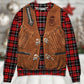 Santa Cowboy Christmas Vintage Style – Sweater - Ugly Christmas Sweater