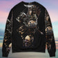 Skull Royal Legend Fantasy Art – Sweater - Ugly Christmas Sweater