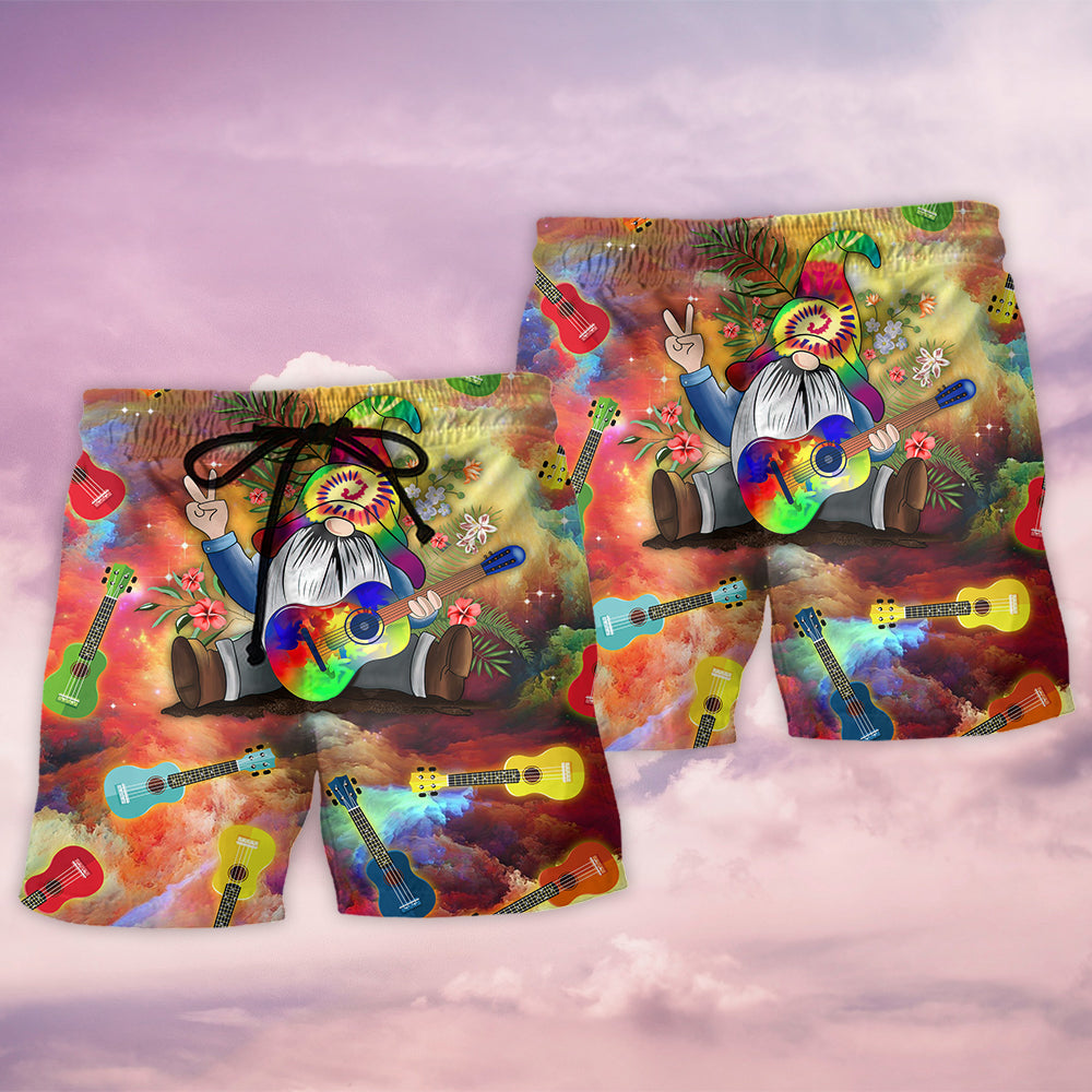Hippie Ukulele Hippie Let It Be - Beach Short - Owls Matrix LTD