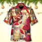 Christmas Santa Story Joyful Holiday Art – Hawaiian Shirt