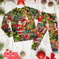 Christmas Xmas Santa Is Coming To You - Pajamas Long Sleeve - Owls Matrix LTD