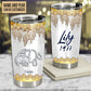 Elephant Mommy And Baby Jewelry Golden Personalized 20 Oz Tumbler