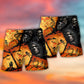 Skull Pumpkin Halloween – Beach Short