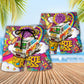 Music Festival Follow The Beat Hippie Style - Beach Short