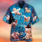 Halloween Flying Pig And Pumpkin Spooky – Hawaiian Shirt
