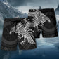Viking Valhalla The Ravens - Beach Short - Owls Matrix LTD