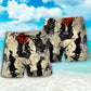 Samurai Mountain Sketch Style – Beach Short
