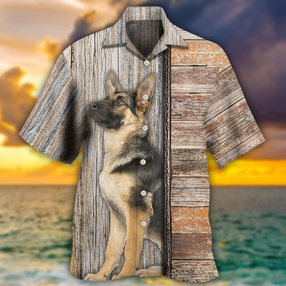 German Shepherd My Cool Dog Artistic Style - Hawaiian Shirt