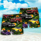 Muscle Car Tropical Vibe - Beach Short