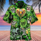 Skull St Patricks Day Celebration Art - Hawaiian Shirt