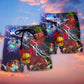 Fantasy Dragon Dice Thunder Art – Beach Short