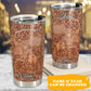 Fish Wooden Fish And Floral Personalized 20 Oz Tumbler