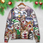 Christmas Cat You Are All I Need – Sweater - Ugly Christmas Sweater