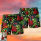 Guitar Various Style Tropical Custom Photo - Beach Short - Owls Matrix LTD
