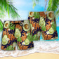 Avocado Tropical Floral Vibe - Beach Short