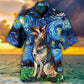 German Shepherd My Cool Dog Artistic Style - Hawaiian Shirt