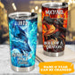 Wolf Heart Of Soul Of Dragon Personalized 20 Oz Tumbler