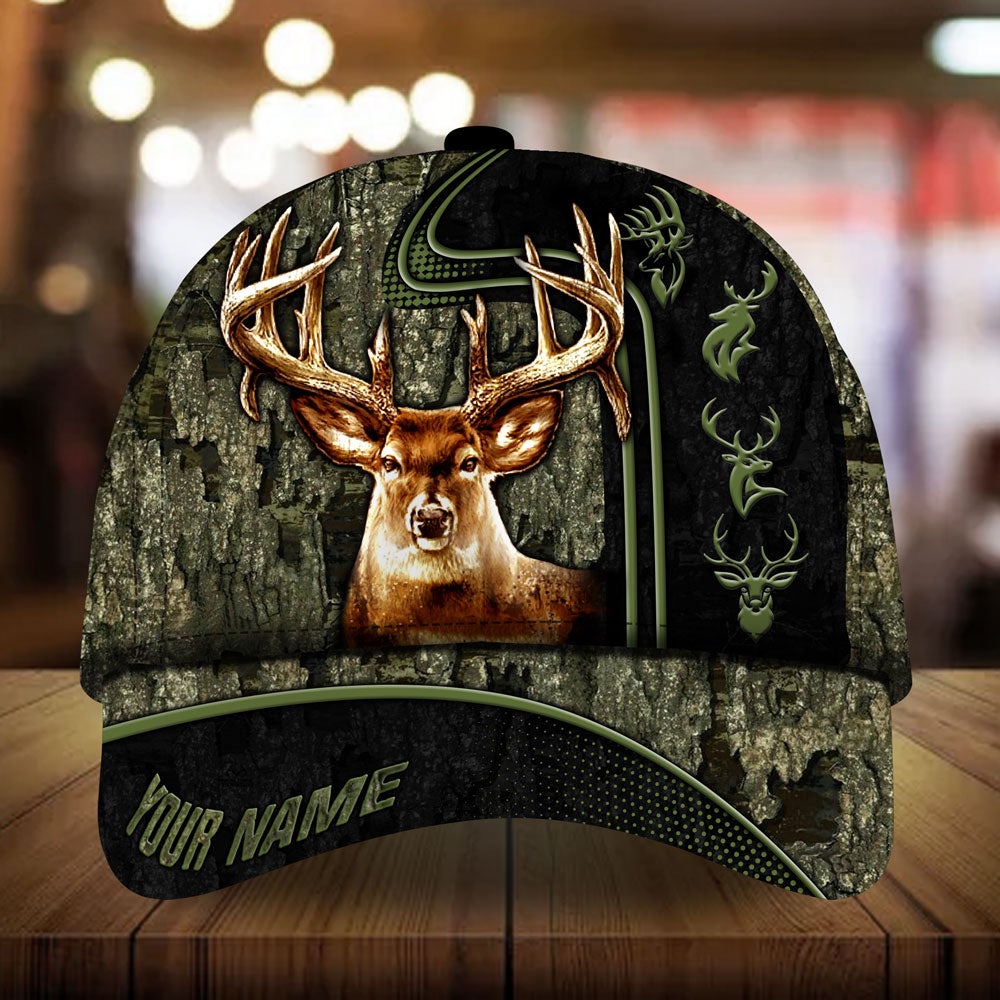 Beautiful Deer Hunting Version 2 Personalized – Classic Cap