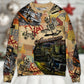Christmas Retro Dear Santa Truck Style – Sweater - Ugly Christmas Sweater