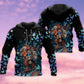 Black Girl Butterfly Flowers Art – 3D Hoodie