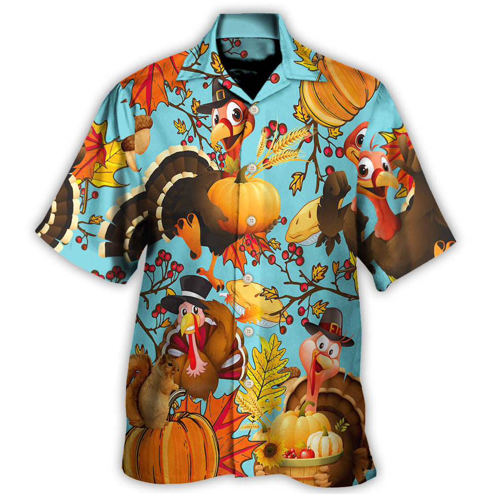 Thanksgiving Turkey Harvest Celebration – Hawaiian Shirt